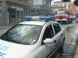 ВИДЕО: Голям пожар в центъра на Казанлък