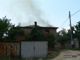ВИДЕО: Голям пожар в центъра на Казанлък