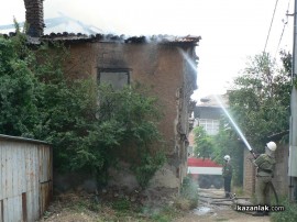 ВИДЕО: Голям пожар в центъра на Казанлък
