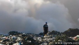 РИОСВ: няма опасности за здравето от дима над запаленто казанлъшко сметище / Новини от Казанлък