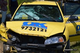 Видео: Тежка катастрофа с трима пострадали близо до Копринка