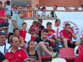  Казанлъшките фенове на ЦСКА посрещнаха любимците си