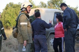 Казанлъчани също помагат в гасенето на пожара в Остра могила