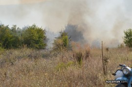 Видео и снимки: Пожар близо до Тулово