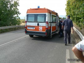 Видео: Тежка катастрофа с пострадали на метри от Казанлък