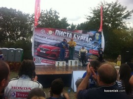 „Ефко рейсинг“ с купи от пистовото състезание в Бургас