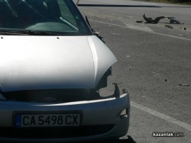 Тежка катастрофа на изхода на Казанлък в посока Копринка