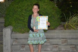 Казанлъшкият талант Весела Паунова спечели награда от фестивал в Италия