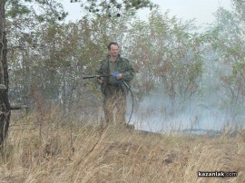 ВИДЕО: Пожарът на Тюлбето - гори гората на североизток (обновена)