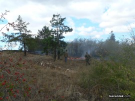 ВИДЕО: Пожарът на Тюлбето - гори гората на североизток (обновена)