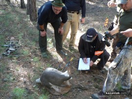 Стрелци с лък се целиха по диви животни край язовира