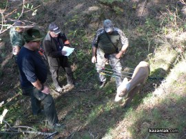 Стрелци с лък се целиха по диви животни край язовира