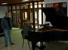 Реставриран е роялът на Петко Стайнов