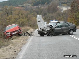 Челна катастрофа близо до Осетеново