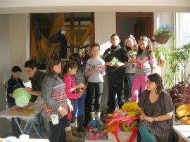 Коледни плъсти в Ателието