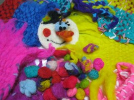 Коледни плъсти в Ателието