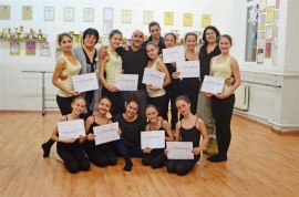 Италиански хореограф  гостува на БТЦ „Грация”