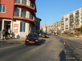 Пиян шофьор катастрофира в Източното преди малко