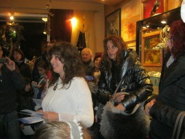 Коледни градчета от коприна в Ателието