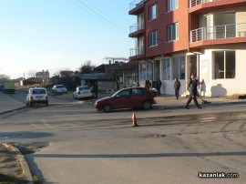 Пиян шофьор катастрофира в Източното преди малко