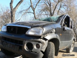 Видео: Джип катастрофира по пътя за Стара Загора, създаде верижна катастрофа