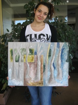 Зимен пленер на Арт линия