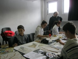 Зимен пленер на Арт линия