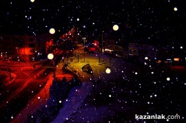 Казанлък се събуди със снежна покривка / Новини от Казанлък