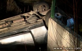 Пиян бургазлия се преобърна  до  Тулово тази нощ