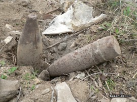 Откриха два артилерийски снаряда в Казанлък