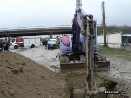 Спукан газопровод вдигна на крака Полиция и Пожарна