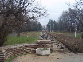 Реконструкцията на Розариума, Тюлбето и свързващата ги велоалея напредва усилено