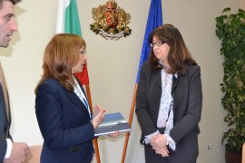 Н.Пр. г-жа Гюру Катарина Викьор, посланик на Кралство Норвегия в България: Силно съм впечатлена от всичко, което видях в Казанлък