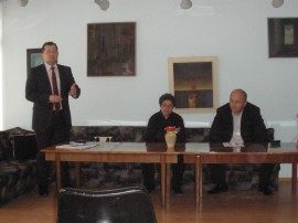 Депутатът от „Коалиция за България“ Николай Малинов посети  Казанлък