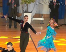 Симона Янева и партньорът й спечелиха Открития турнир на Гърция по спортни танци