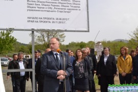 Първа копка на Претоварна станция  за общински отпадъци – Казанлък