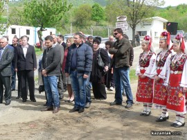 Първа копка на претоварна станция за отпадъци на Казанлък (видео)