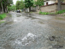 Авария на водопровод на улица “Лев Толстой“ 