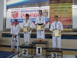 Каратеките на клуб “Шори Доджо“ спечелиха 10 медала на турнир в Бургас