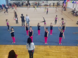 Гимнастичките на Розова долина спечелиха медали при дебюта си в чужбина