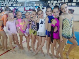 Гимнастичките на Розова долина спечелиха медали при дебюта си в чужбина