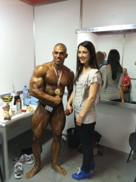 Културист на Леон стана балкански шампион