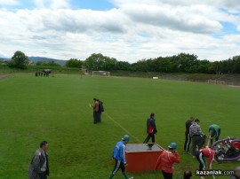 Казанлъшките пожарникари с победа в състезание по пожароприложен спорт