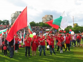 Дъга над Стара Загора предвеща победата в евровота на Коалиция за България