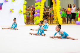 Казанлъшките гимнастички спечелиха медали при дебюта си в ансамбловите съчетания с уред