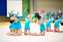 Казанлъшките гимнастички спечелиха медали при дебюта си в ансамбловите съчетания с уред