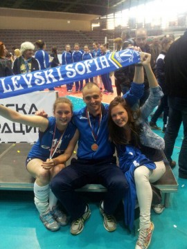 Казанлъчани спечелиха титли с Левски в първенствата по баскетбол и волейбол