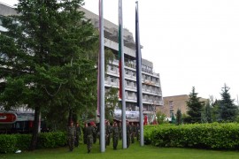 Издигаме националното знаме за Празника на Казанлък / Новини от Казанлък