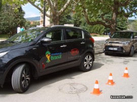 Удоволствието да шофираш KIA изпробваха днес десетки казанлъчани