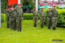 Празник на Казанлък - водосвет и церемония по издигане на знамето